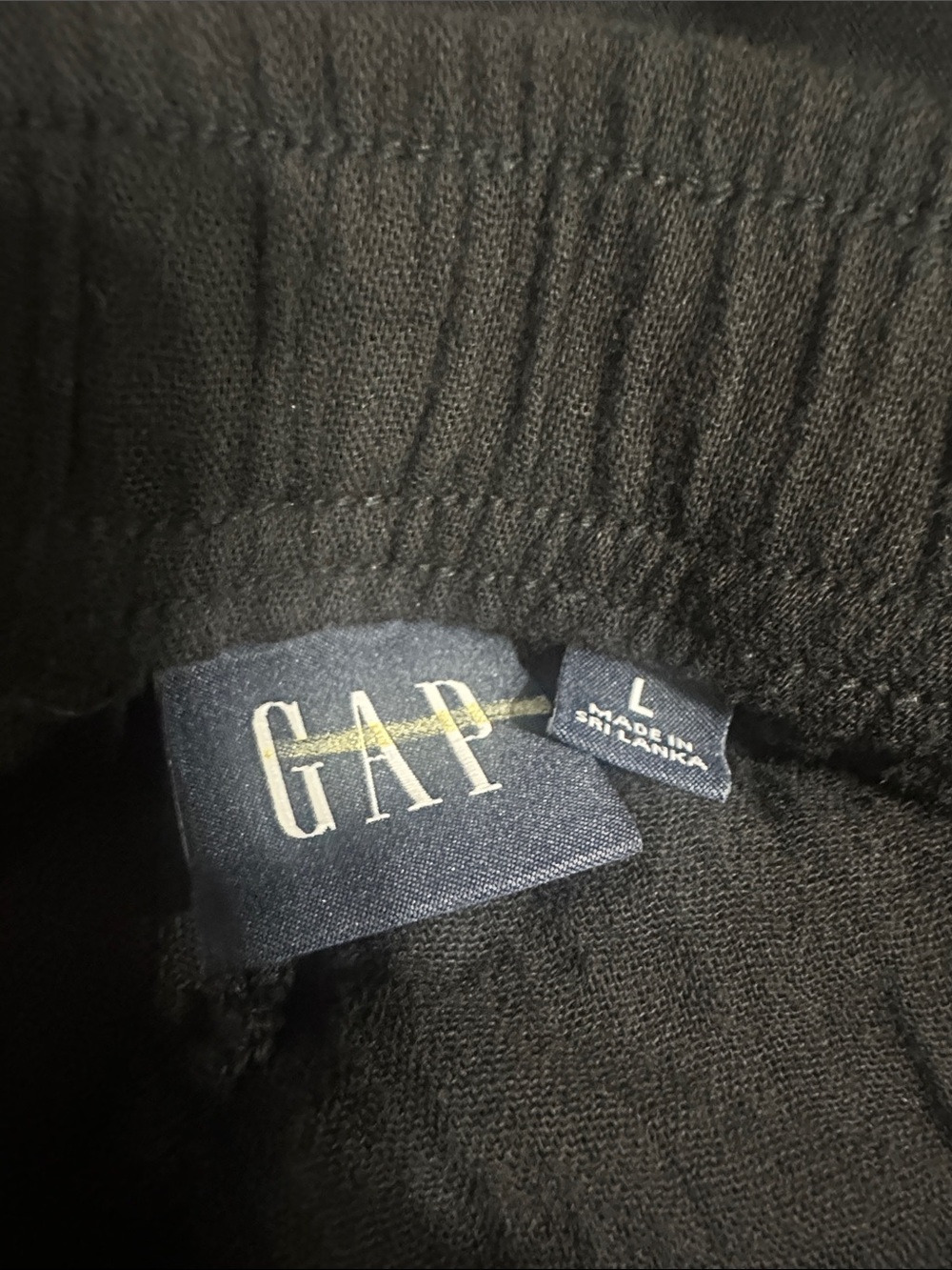 NEW! Gap Black Cotton Gauze Easy Barrel Pants  877646 🩷 - Picture 7 of 8